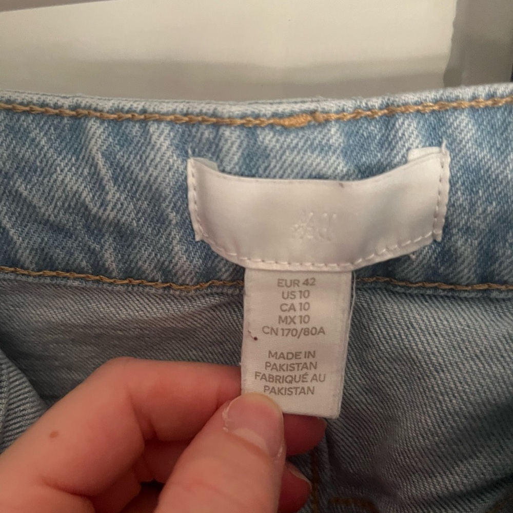 H&M Light Blue Denim Pants